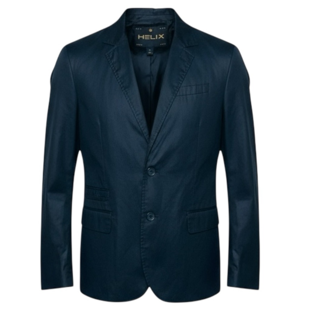 🧬 HELIX Men’s Tech-Sheen Blazer M‎ | Utility 🔩 Meets City Vibes